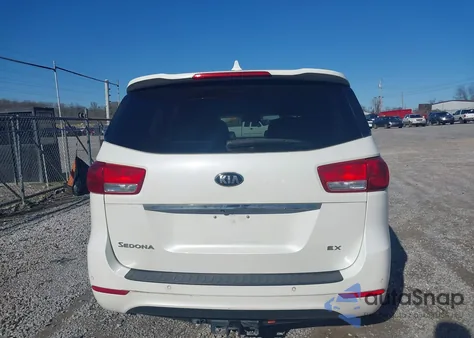 2016 Kia Sedona Ex z USA, uszkodzony, nr VIN KNDMC5C18G6117021